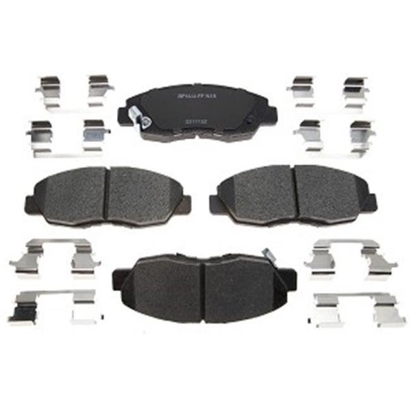 Rm Brakes RM Brakes R53-MGD465ACH 1998-2002 Honda Accord Brake Pad Set R53-MGD465ACH